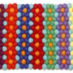 Felt Ball Mat- Gundree Handmade