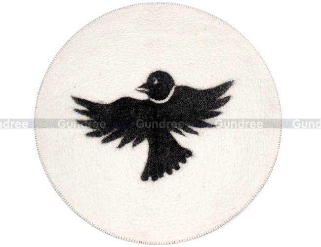 Felt Bird Mat- Felt Craft