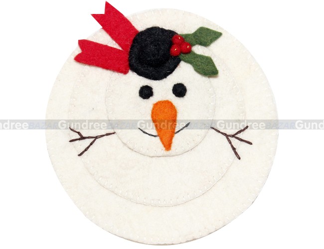 Christmas Felt Mat - Handmade