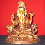 Ganesh Metal Statue