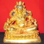 Kubera Metal Statue