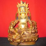 Kubera Metal Statue