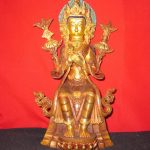 Maitri Buddha Metal Statue