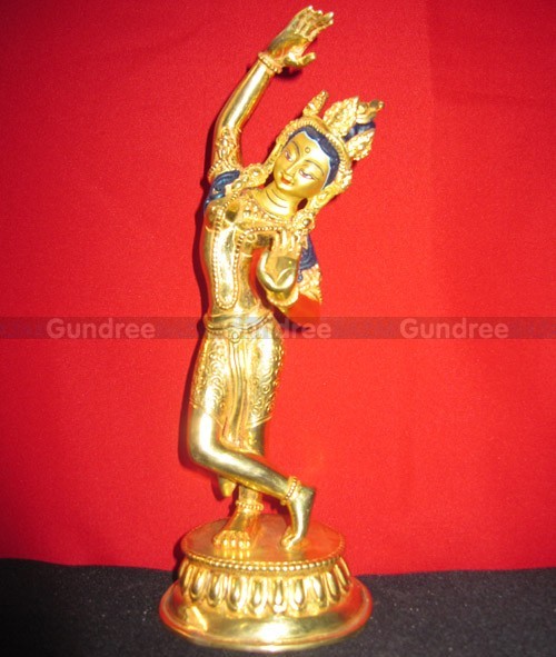 Mayadevi Metal Statue