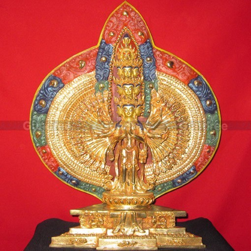 Sahasarbhujlokeshwor Metal Statue