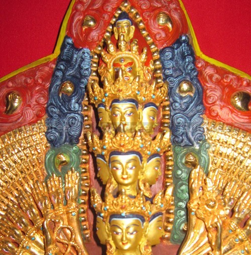 Sahasarbhuj lokeshwor Metal Statue