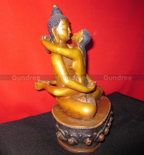 Samantbhadra Metal Statue